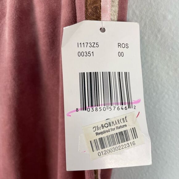 NWT Eyeshadow Mauve Velour Style Sweatpants Size S - Picture 5 of 8